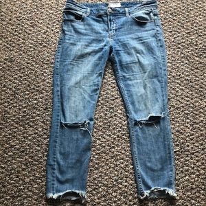 Boyfriend fit jeans